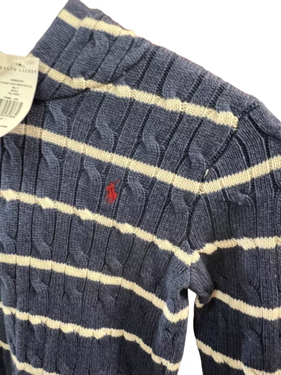 SWETER Z KAPTUREM POLO RALPH LAUREN / 7 LAT