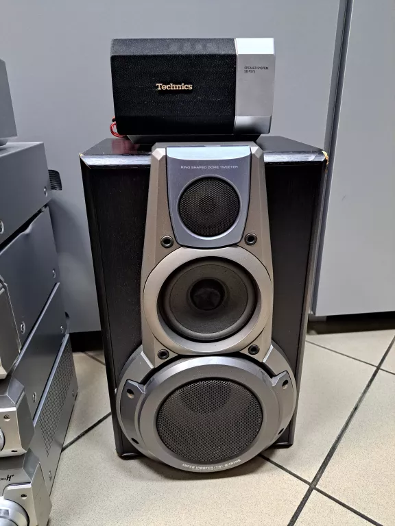 WIEŻA TECHNICS SC-EH760 + GŁOŚNIKI / USZKODZONA NA CZĘŚCI