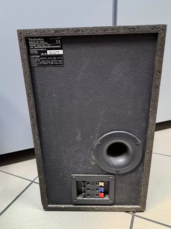 WIEŻA TECHNICS SC-EH760 + GŁOŚNIKI / USZKODZONA NA CZĘŚCI