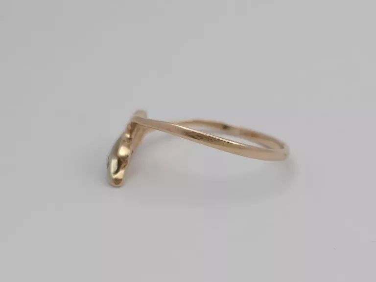 ZŁOTY PIERŚCIONEK - 585 14K R.17 1,70G