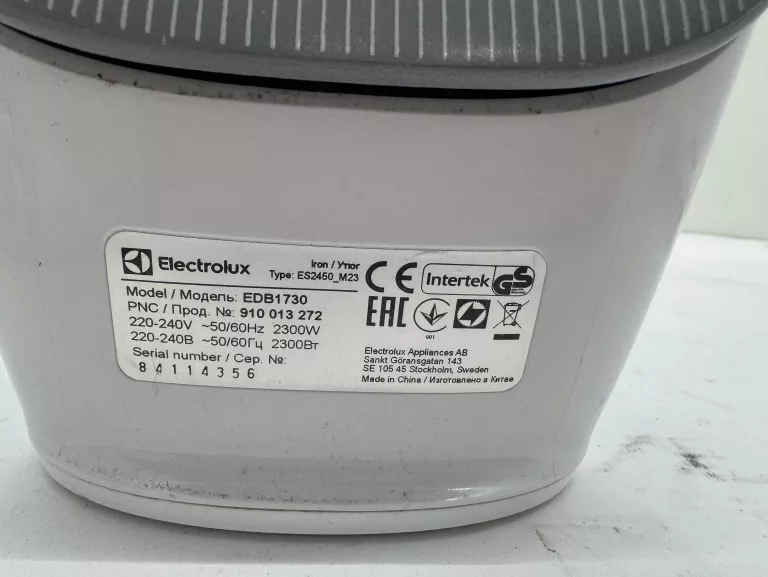ŻELAZKO ELECTROLUX ES2450_M23
