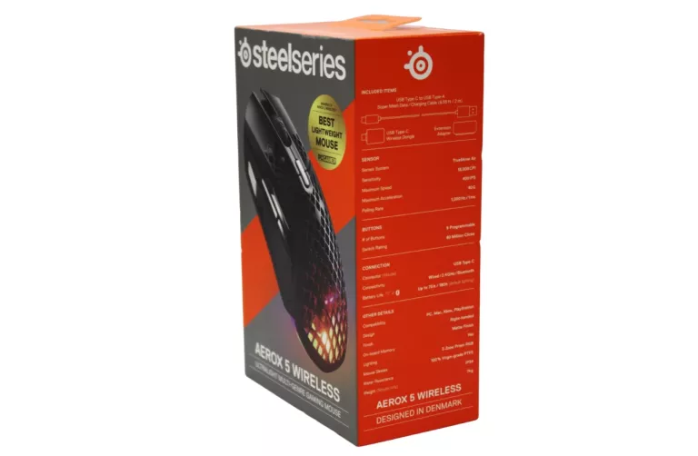 MYSZ STEELSERIES AEROX 5 WIRELESS