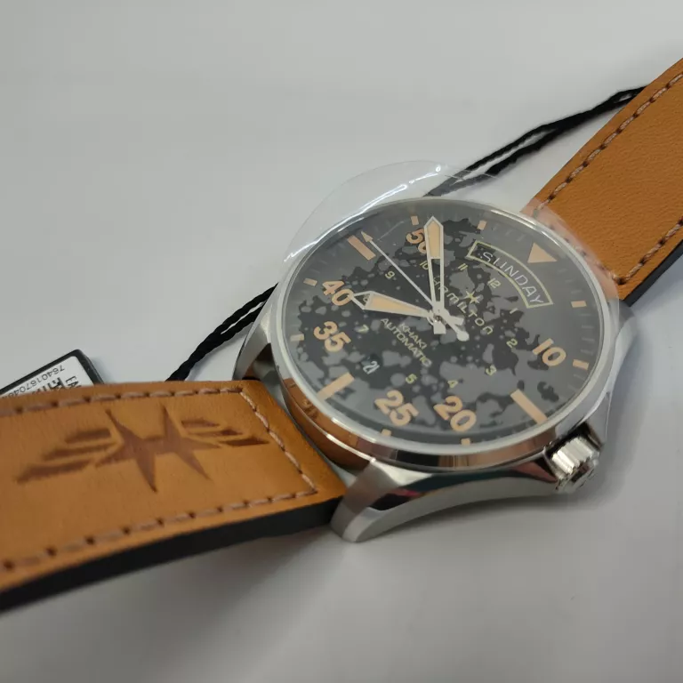 HAMILTON KHAKI AVIATION PILOT DAY DATE AUTOMATIC 42MM