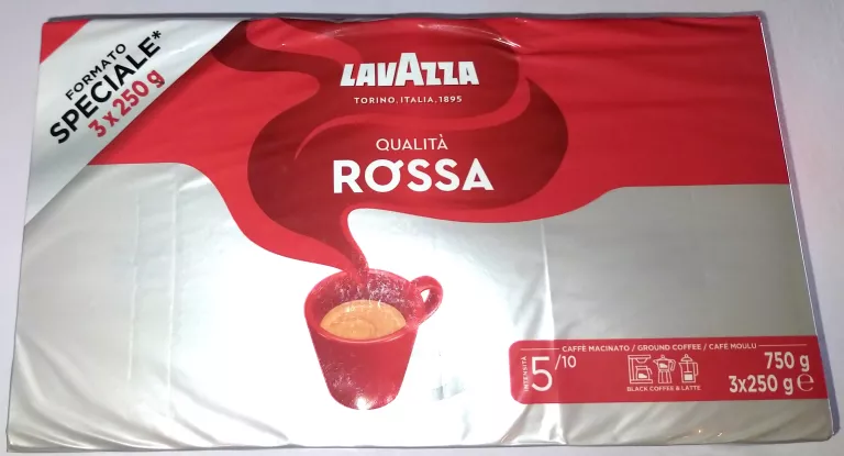 KAWA LAVAZZA ROSSA 3X250G