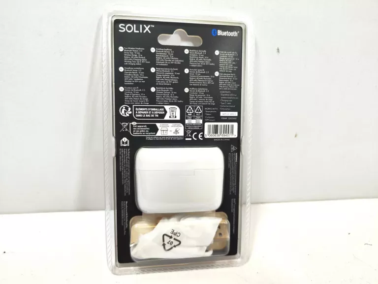 SŁUCHAWKI SOLIX TRUE WIRELESS LED