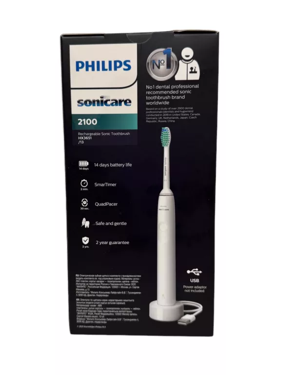 SZCZOTECZKA SONICZNA PHILIPS SONICARE HX3651/13