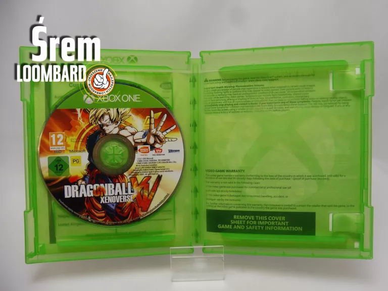 GRA DRAGON BALL XENOVERSE NA XBOX ONE