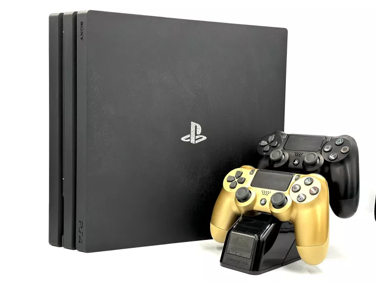 KONSOLA SONY PLAYSTATION 4 PS4 PRO 1TB CUH-7016B + 2 PADY 
