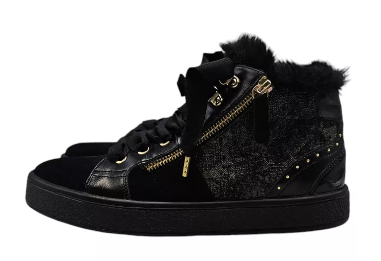 BUTY JESIENNO ZIMOWE DAMSKIE GEOX D LEELU ROZMIAR 39 A D26FFA 0BS22 C9999