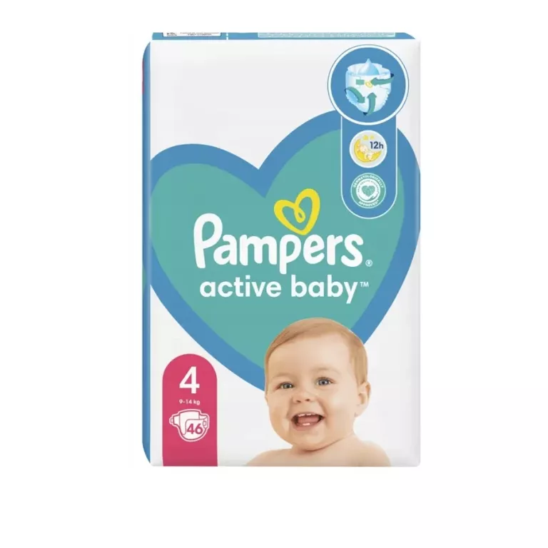 PAMPERS 4 46 SZTUK 8001090949097