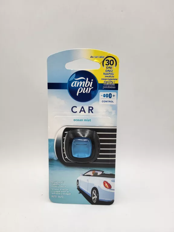 AMBI PUR CAR ODŚWIEŻACZ POWIETRZA SAMOCHODOWY 2ML OCEAN MIST