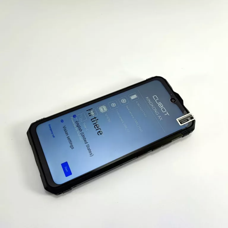 CUBOT KINGKONG AX SMARTFON 12 GB / 256 GB 4G (LTE) CZARNY