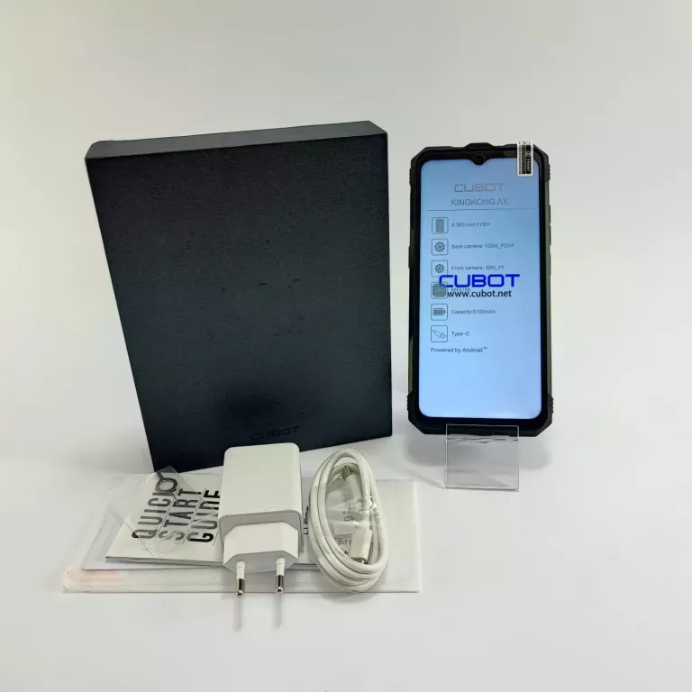 CUBOT KINGKONG AX SMARTFON 12 GB / 256 GB 4G (LTE) CZARNY