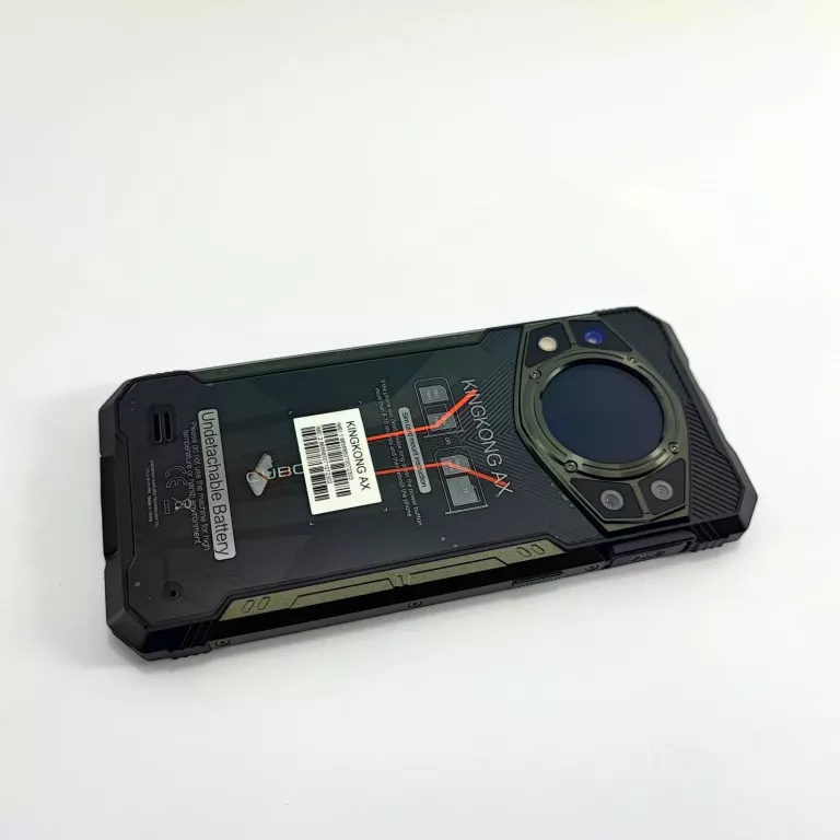 CUBOT KINGKONG AX SMARTFON 12 GB / 256 GB 4G (LTE) CZARNY