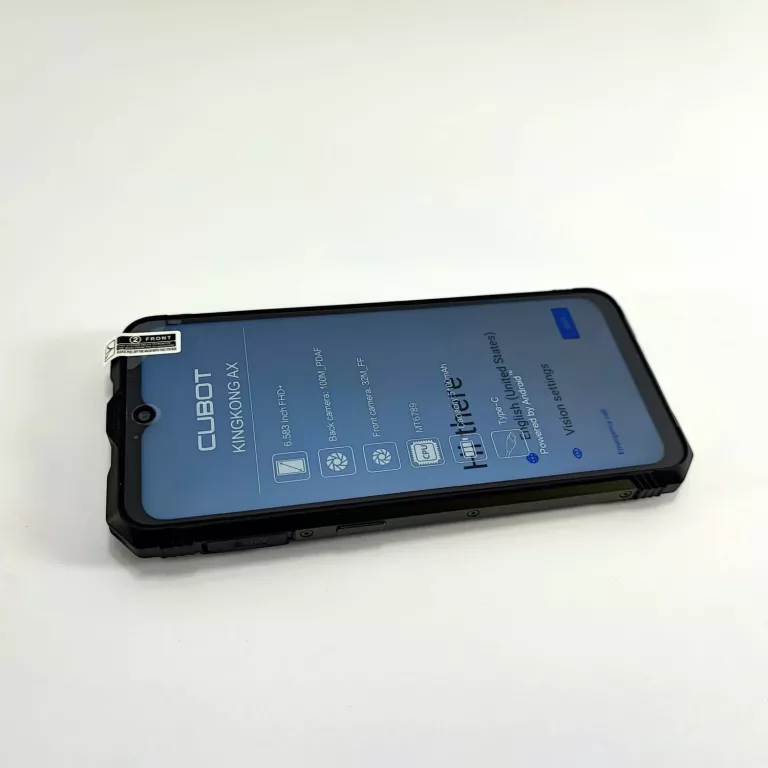 CUBOT KINGKONG AX SMARTFON 12 GB / 256 GB 4G (LTE) CZARNY