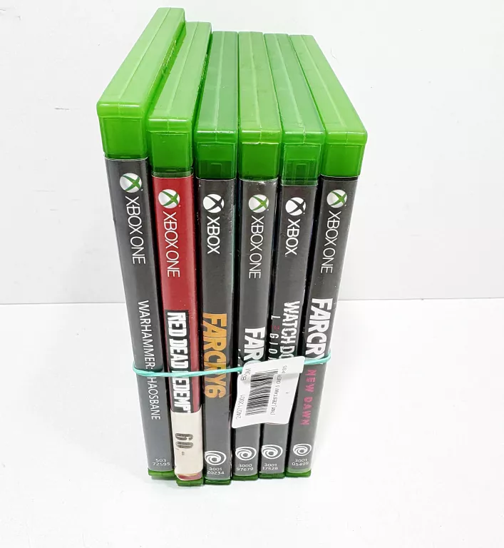 ZESTAW GIER XBOX ONE 6 SZT GRY AKCJI