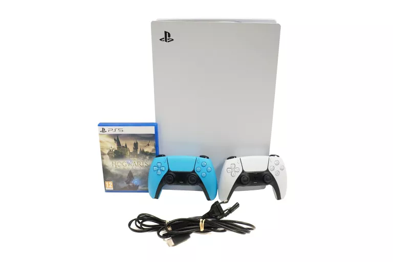 KONSOLA PS5 CFI-1216A 825GB + 2 PADY + GRA DZIEDZICTWO HOGWARTU