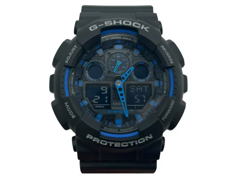 ZEGAREK MĘSKI CASIO G-SHOCK GA-100-1A2ER