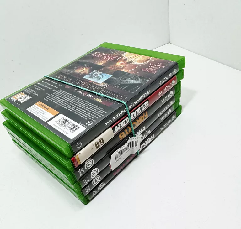 ZESTAW GIER XBOX ONE 6 SZT GRY AKCJI