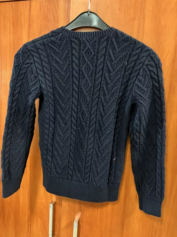 WEŁNIANY SWETER POLO RALPH LAUREN 10- 12LAT / Z METKĄ