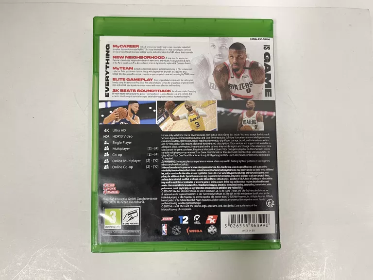 GRA XBOX ONE NBA2K21