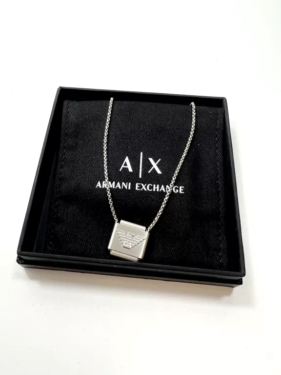 NASZYJNIK ARMANI EXCHANGE / PUDEŁKO