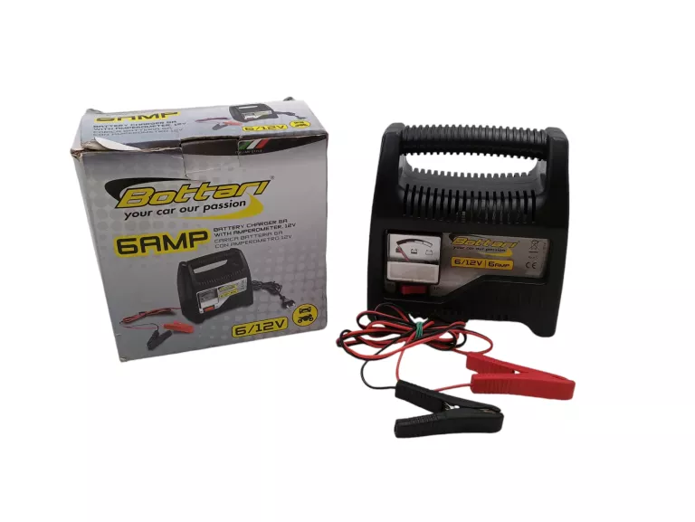 ŁADOWARKA DO AKUMULATORÓW BOTTARI 6/12V 230V 8 AMP