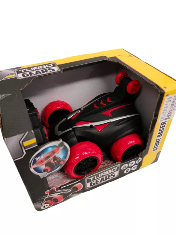TURBO GEARS STUNT RACER AUTO ZDALNIE STEROWANE