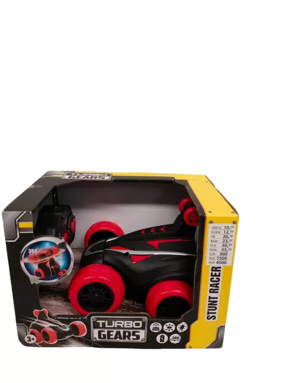 TURBO GEARS STUNT RACER AUTO ZDALNIE STEROWANE