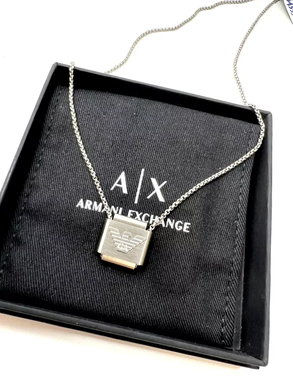 NASZYJNIK ARMANI EXCHANGE / PUDEŁKO