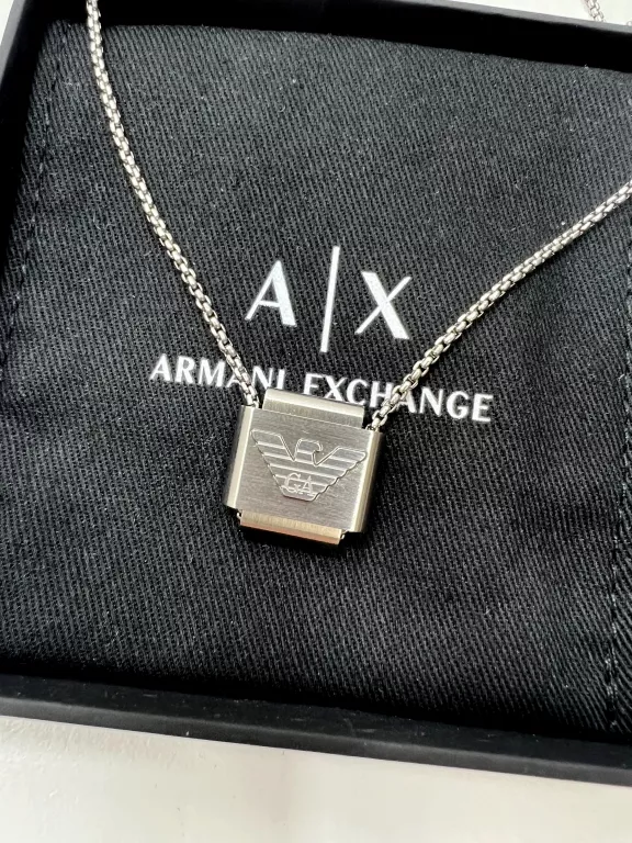 NASZYJNIK ARMANI EXCHANGE / PUDEŁKO