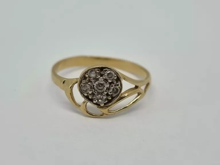 ZŁOTY PIERŚCIONEK PRÓBY 585 1,69GRAM R16