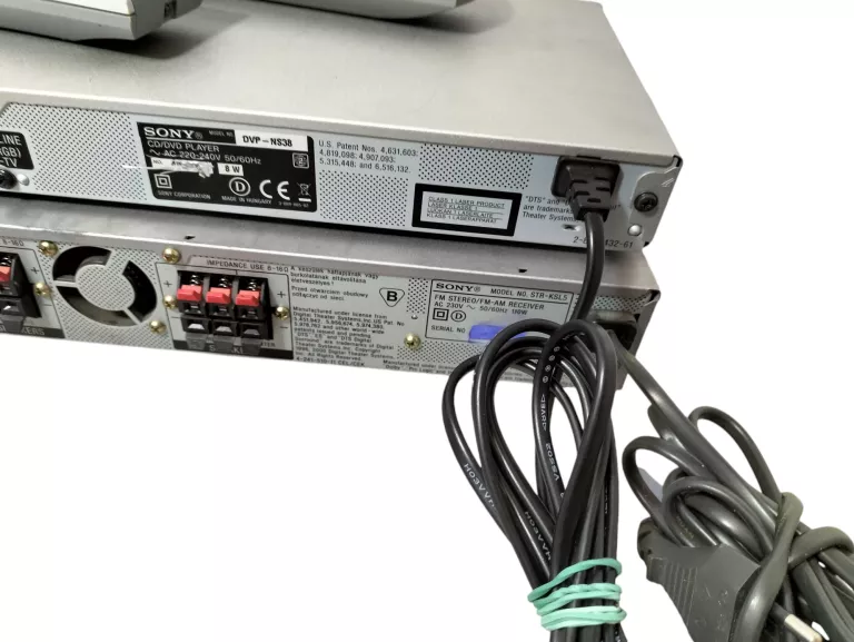 SONY KINO DOMOWE - DVD, AMPLITUNER, GŁOŚNIKI 5.1 + SUBWOOFER