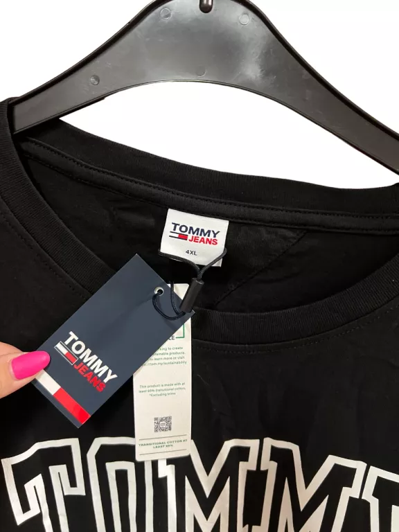 KOSZULKA MĘSKA T- SHIRT TOMMY HILFIGER 4XL / POWYSTAWOWA!