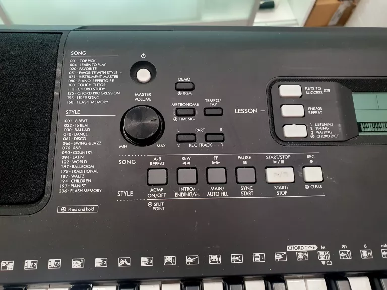 KEYBOARD YAMAHA PSR-E373 KOMPLET