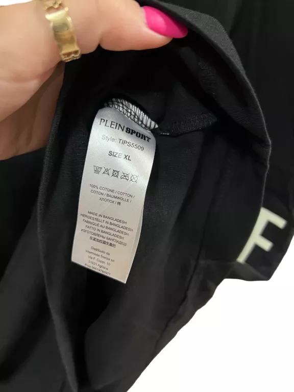 KOSZULKA MĘSKA T- SHIRT PLEIN SPORT XL / Z METKĄ