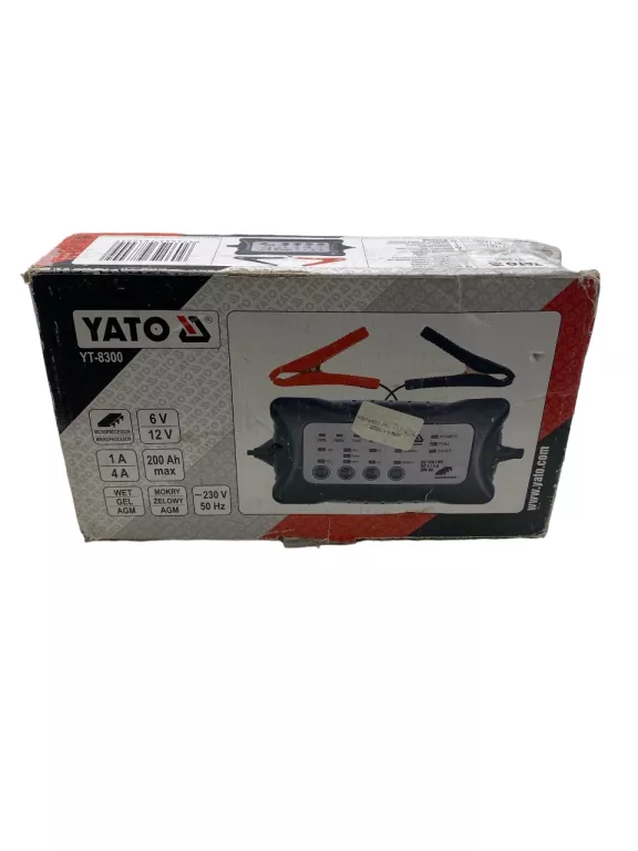 YATO YT-8300 PROSTOWNIK ELEKTRONICZNY 12/6V 200AH