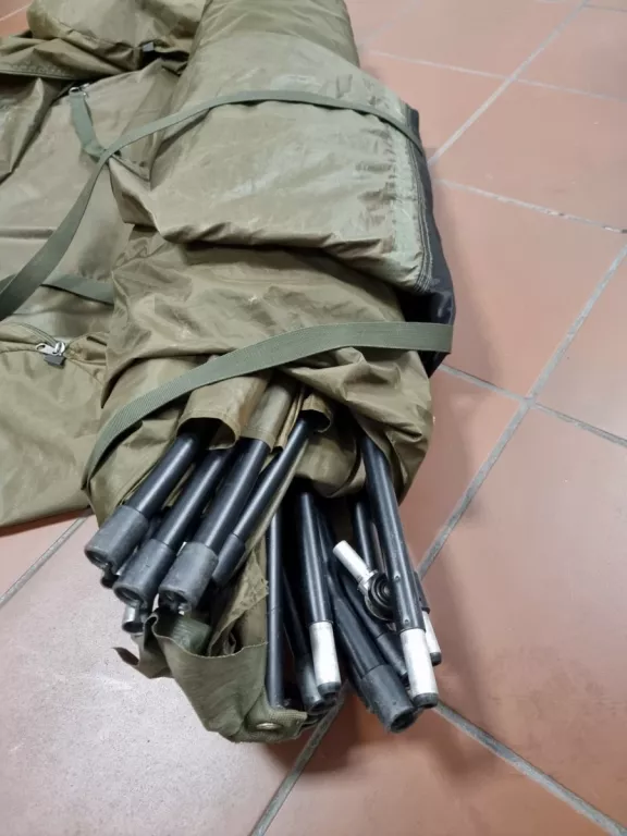 MIKADO NAMIOT KARPIOWY 2MAN ENCLAVE BIVVY XL Z NARZUTĄ