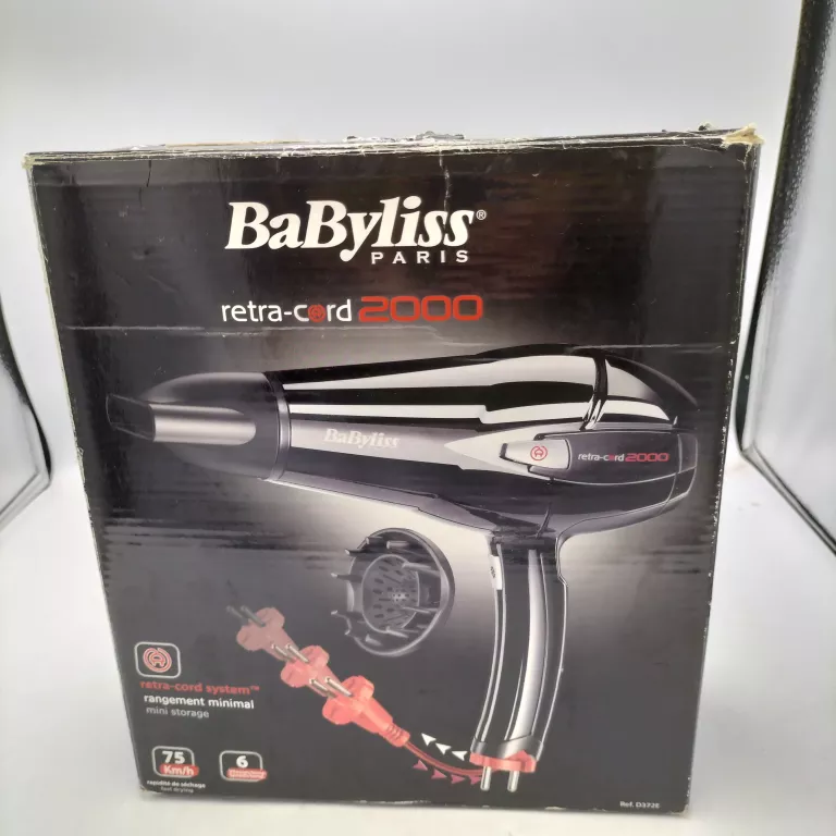 SUSZARKA BABYLISS PARIS RETRO-CORD 2000 + PUD