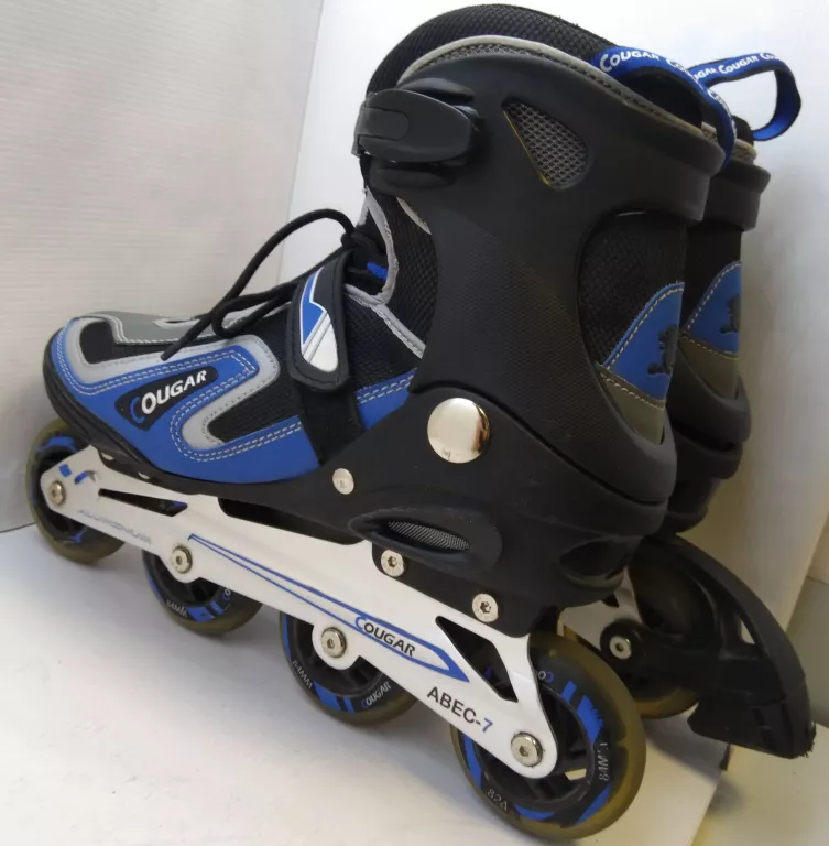 ROLKI COUGAR RANGER CZARNY NIEBIESKI 44-45ROZ