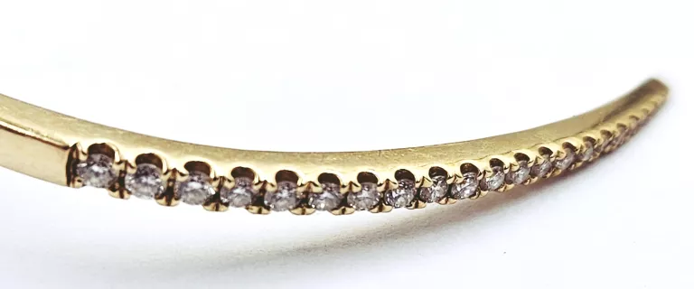 ZŁOTA BRANSOLETKA 585 W: 6,60 R:6,5CM/5CM