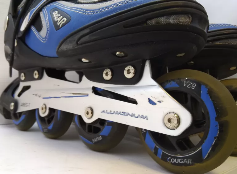 ROLKI COUGAR RANGER CZARNY NIEBIESKI 44-45ROZ