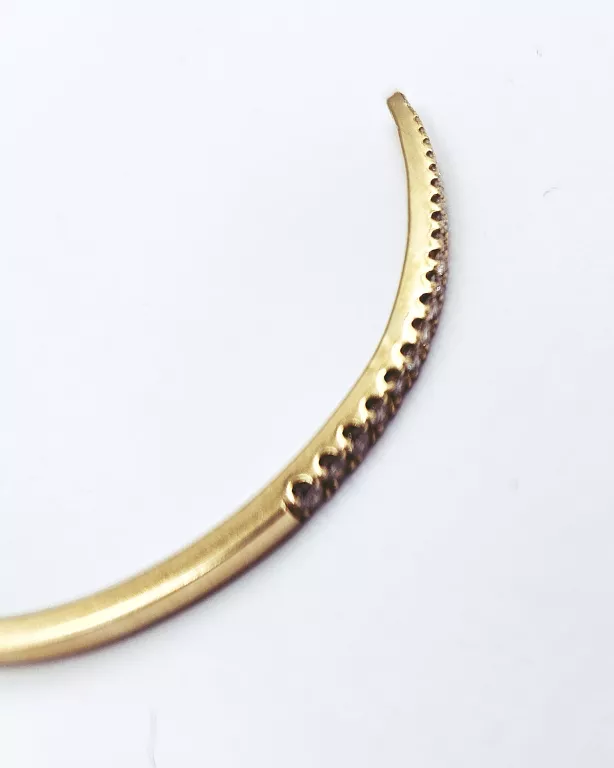 ZŁOTA BRANSOLETKA 585 W: 6,60 R:6,5CM/5CM