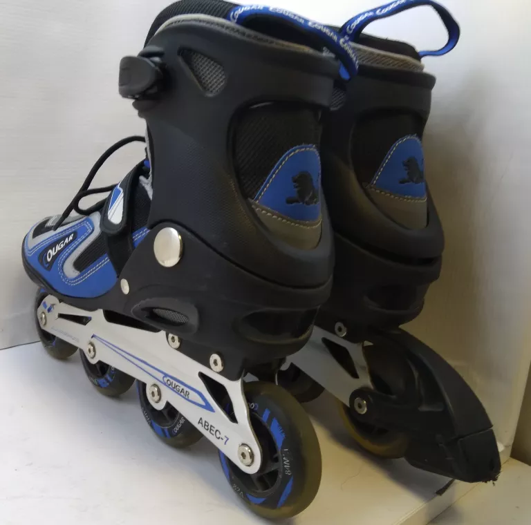 ROLKI COUGAR RANGER CZARNY NIEBIESKI 44-45ROZ