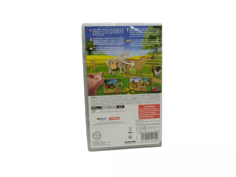 GRA SCHLEICH PUZZLES FARM WORLD NINTENDO SWITCH FOLIA!