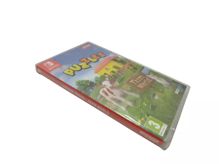 GRA SCHLEICH PUZZLES FARM WORLD NINTENDO SWITCH FOLIA!
