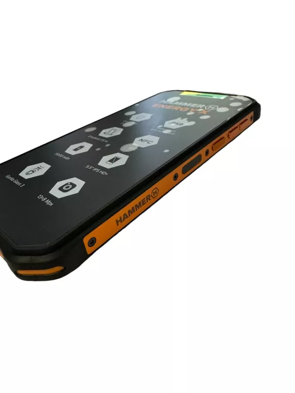HAMMER ENERGY X LTE 4/64GB 5.5" POMARAŃCZOWY PIĘKNY STAN