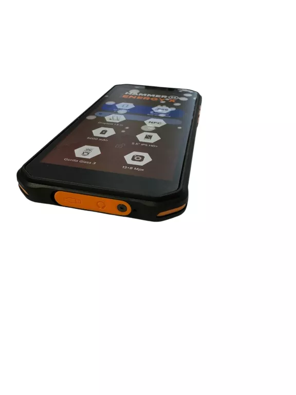 HAMMER ENERGY X LTE 4/64GB 5.5" POMARAŃCZOWY PIĘKNY STAN