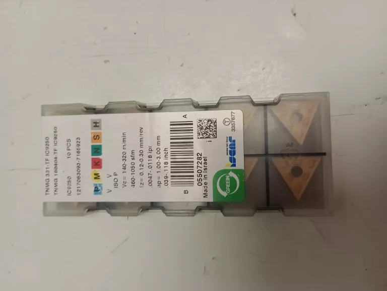 PŁYTKI WIELOOSTRZOWE ISCAR TNMG 331-TF IC9250 05507282
