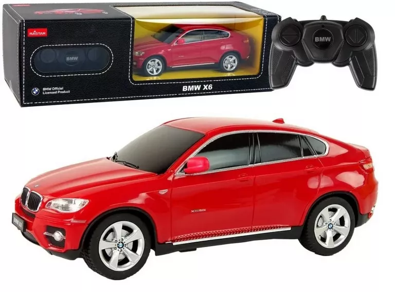 SAMOCHÓD ZDALNIE STEROWANY BMW X6 RASTAR KOMPLET